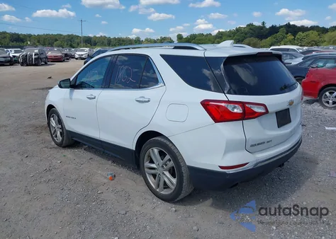2018 Chevrolet Equinox Premier из США, поврежденный, VIN 2GNAXNEX2J6318821